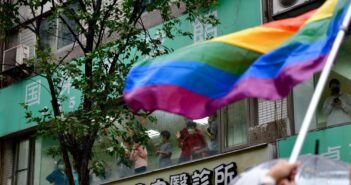Parada LGBT em Taipei, Taiwan em outubro de 2022 Foto: Brennan O Connor/ZUMA/IMAGO