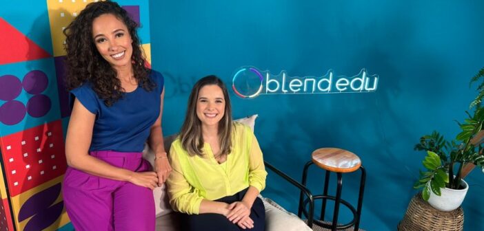 Débora Montibeler consultora de projetos em diversidade na Blend Edu e Thalita Gelenske, CEO da Blend Edu