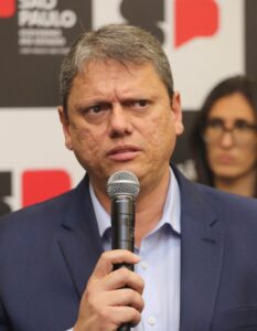 O governador de São Paulo, Tarcísio de Freitas (Republicanos). Foto: Divulgação